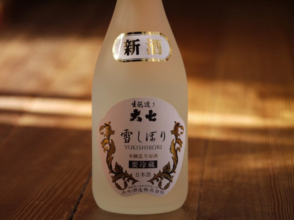 大七　雪しぼり　本醸造生原酒　720ml