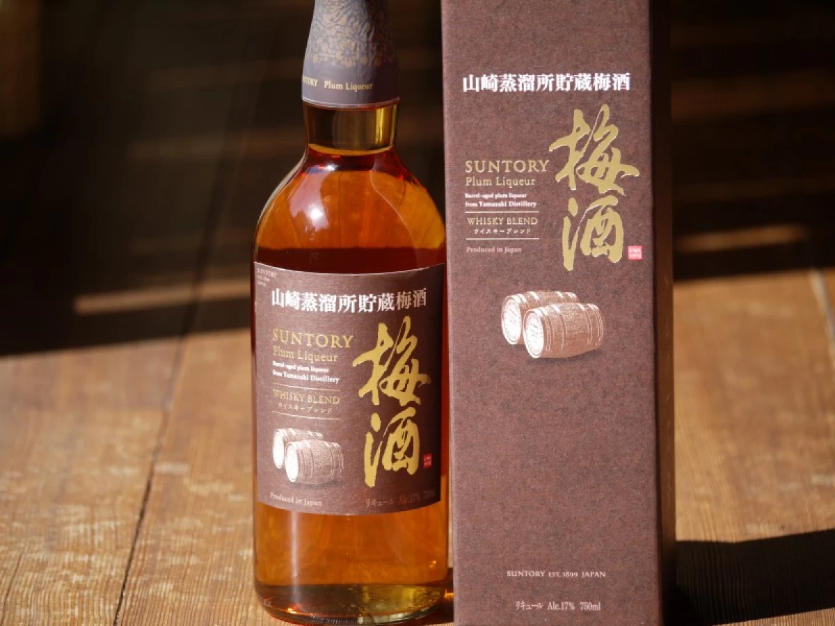 山崎蒸留所貯蔵梅酒　WHISKY　BLEND　750ml