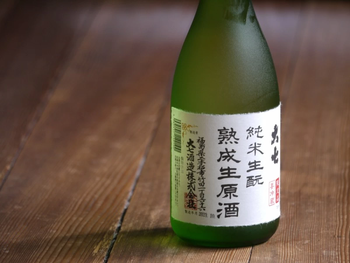 大七　純米生酛熟成生原酒　720ml