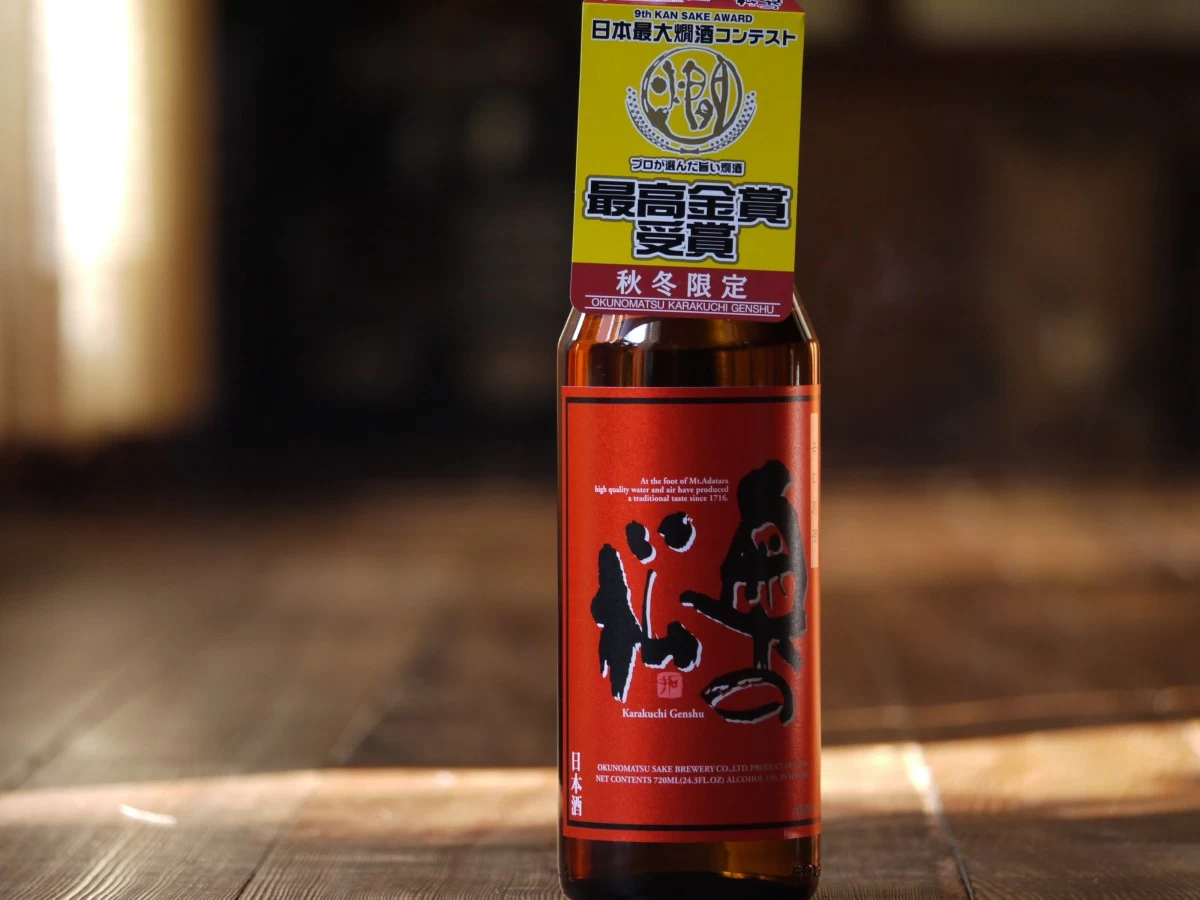 奥の松　辛口原酒　720ml