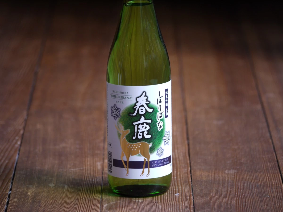 春鹿　純米吟醸  生酒  しぼりばな　720ml
