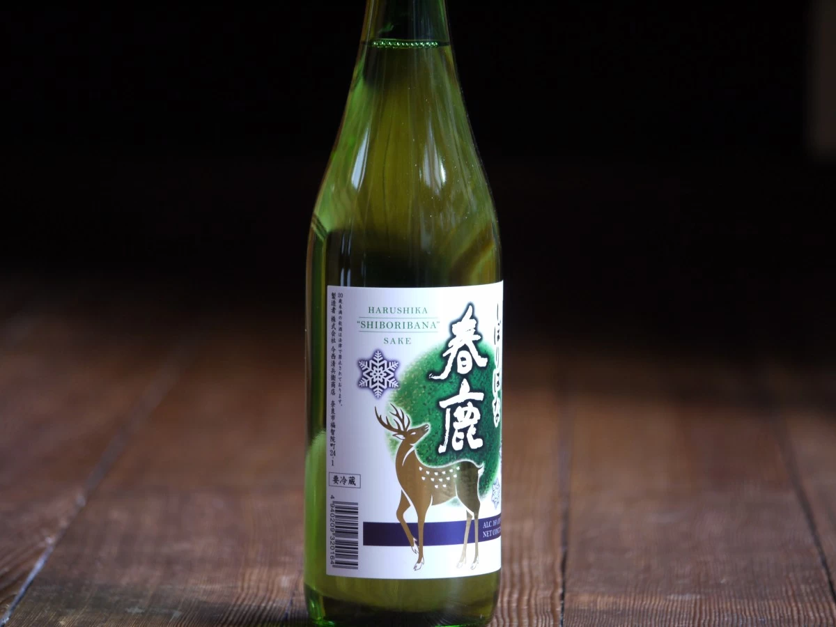 春鹿　純米吟醸  生酒  しぼりばな　720ml