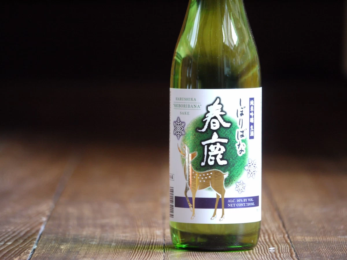 春鹿　純米吟醸  生酒  しぼりばな　720ml